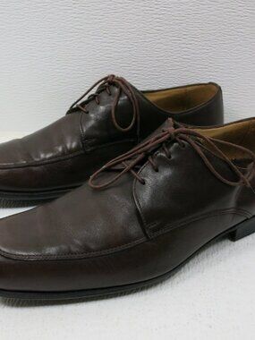 Varda Leather Fashion Oxfords Men's Formal Footwear Shoes Italy Sz 5.5 US 6.5